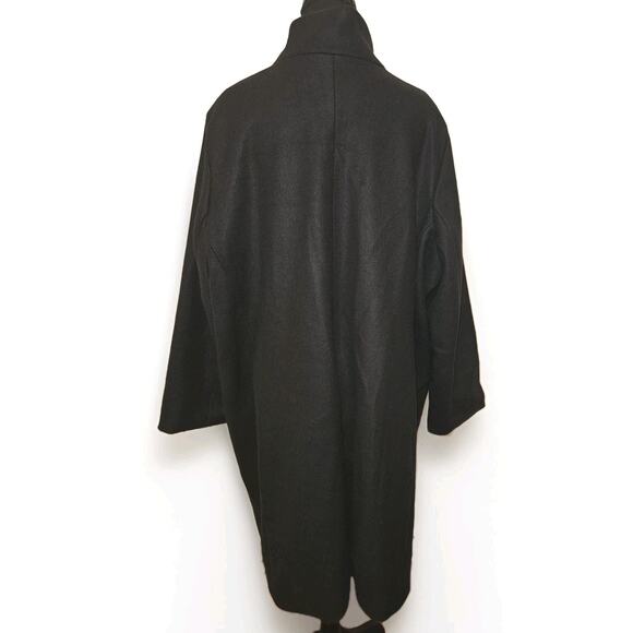NWT! Old Navy Coat Mid Length Black Plus Size 3XL - Picture 6 of 10